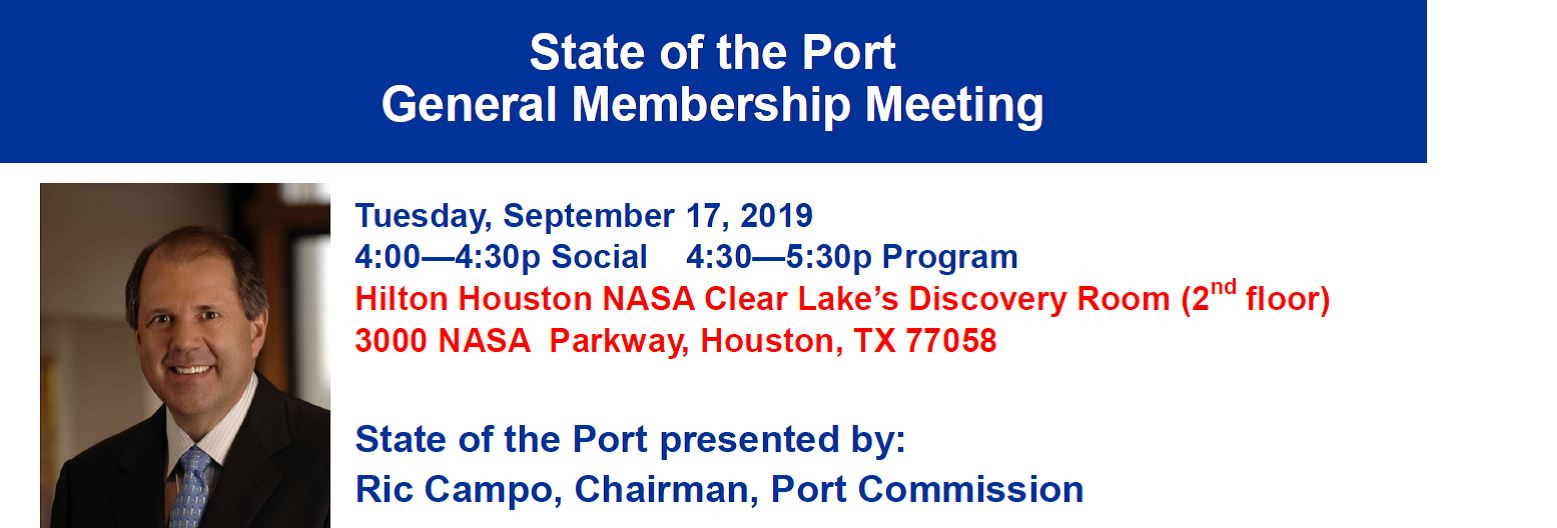State of the Port: Ric Campo, Chairman, Port Commission